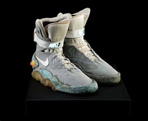 back to the future shoes replica nike red|marty mcfly shoes original price.